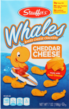 STAUFFER'S  'Cheddar Cheese' Baked Cheese Crackers Made with Real Cheese 198 gr